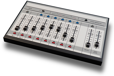 The ARC 8 console is ideal for internet and small radio applications. 