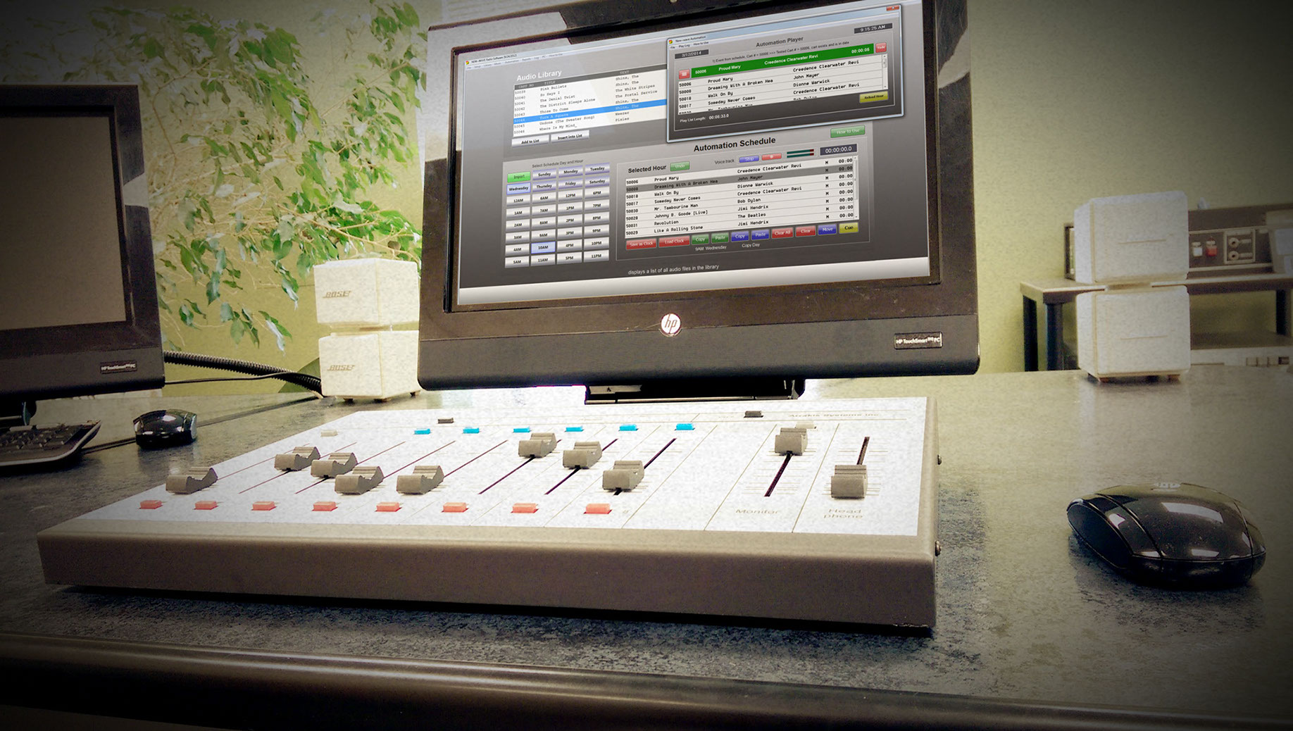 New Wave radio automation software is perfect for hard disk automation applications. Such as small radio stations or internet streaming. 
